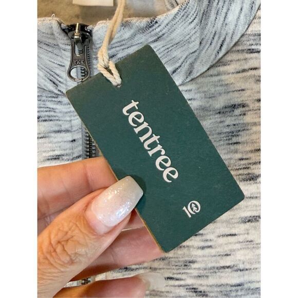 NWT Tentree 1/4 Zip Up Sustainable Blend Cotton Pullover Sweatshirt Men's XXL - Picture 9 of 14